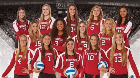 wisconsin volleyball.team nude|Private photos of UW volleyball players shared